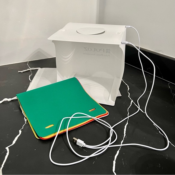 DUCLUS Cameras, Photo & Video White Duclus Mini Photo Studio Light